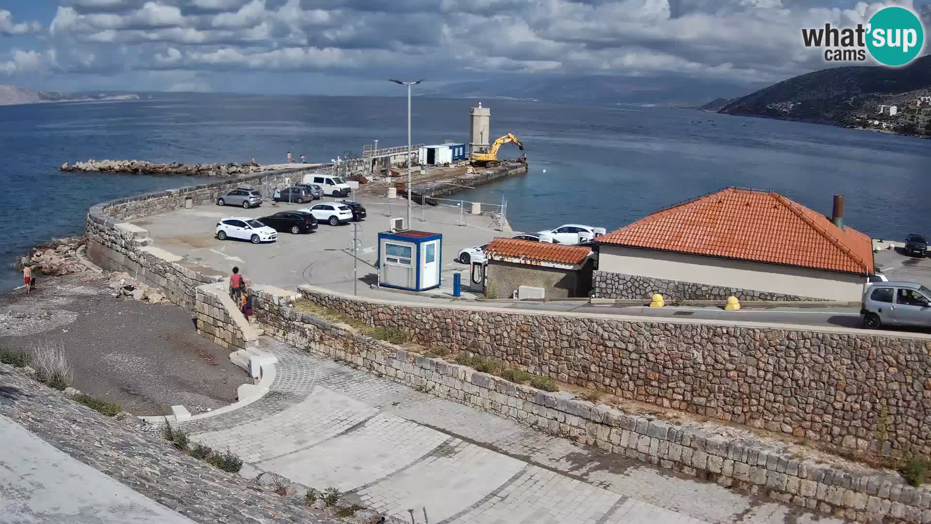 Webcam Porto di Segna – Frangiflutti e Faro in diretta