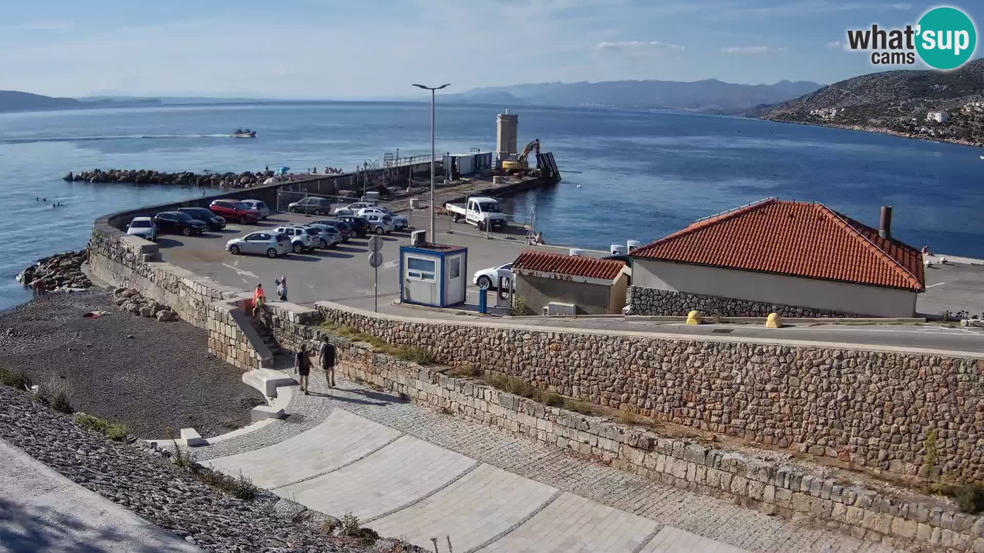 Web kamera Senj luka – Lukobran i svjetionik uživo