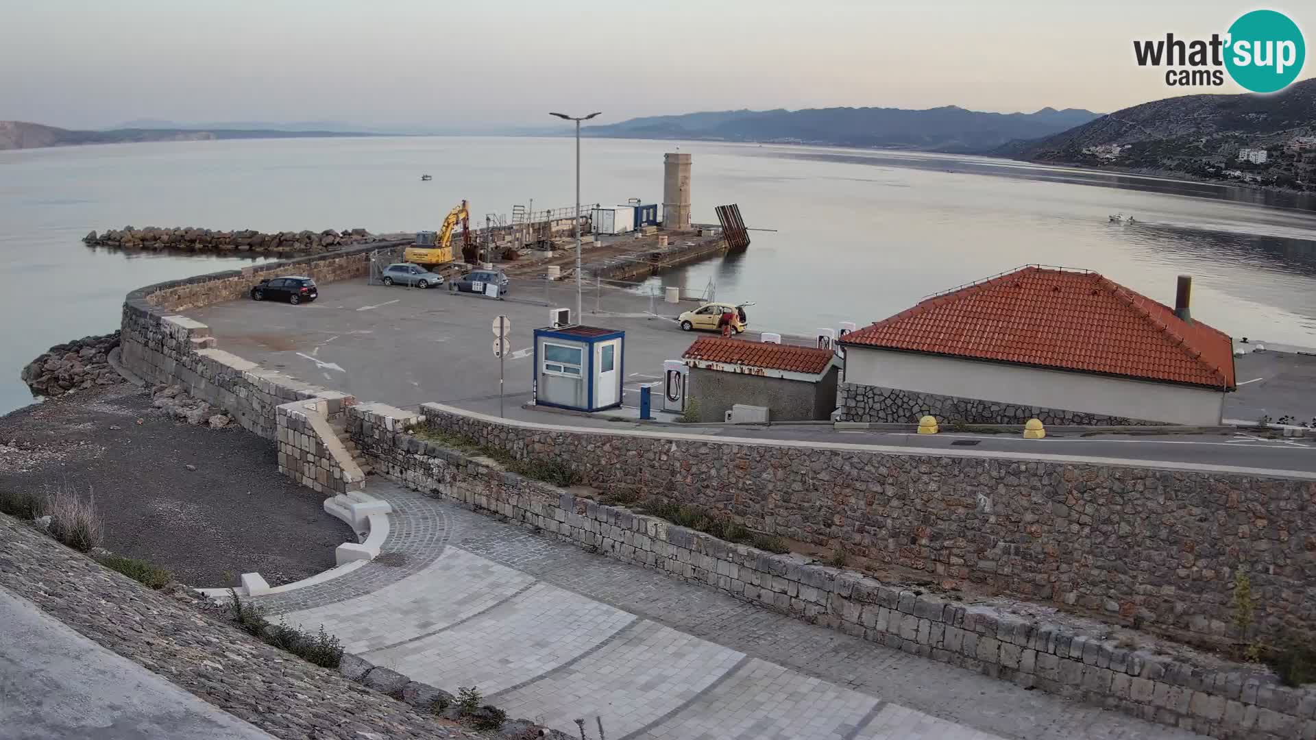 Senj Harbour Webcam – Breakwater & Lighthouse Live View