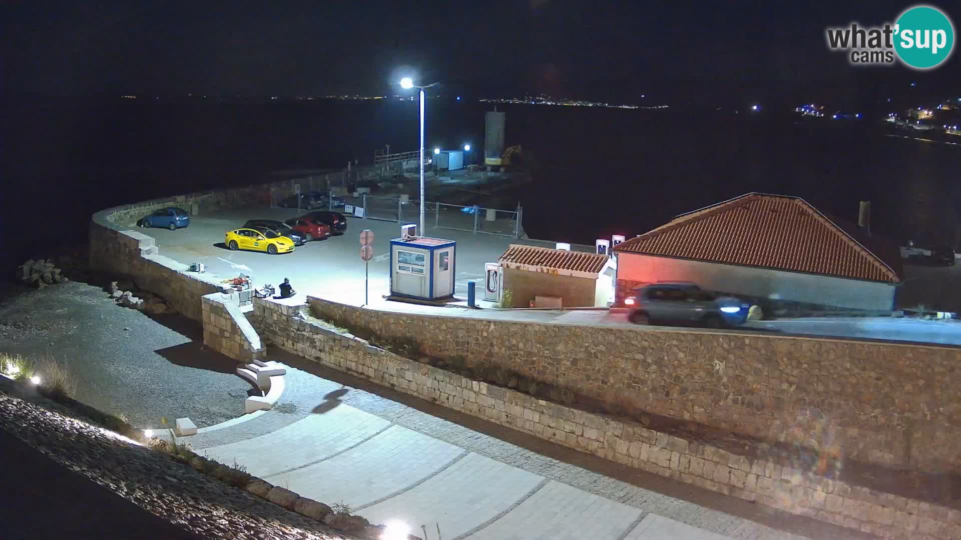 Senj Harbour Webcam – Breakwater & Lighthouse Live View