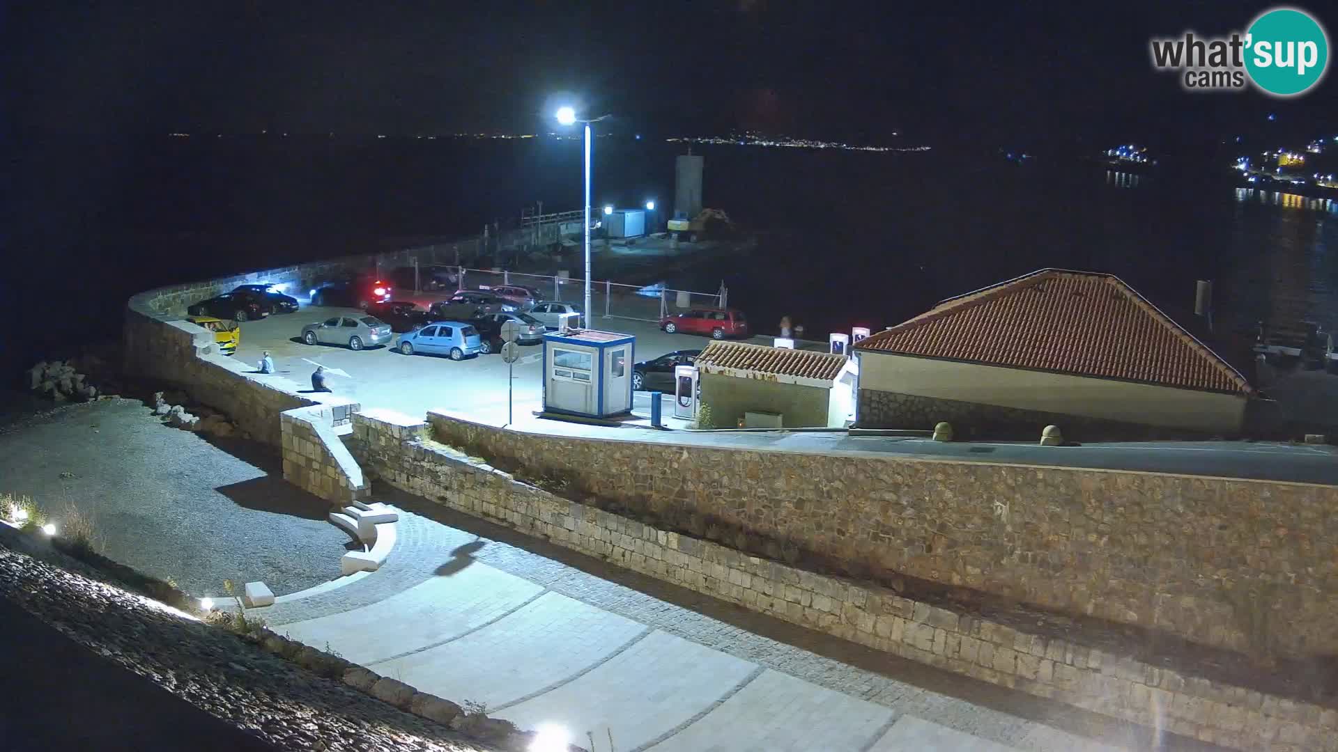 Senj Harbour Webcam – Breakwater & Lighthouse Live View