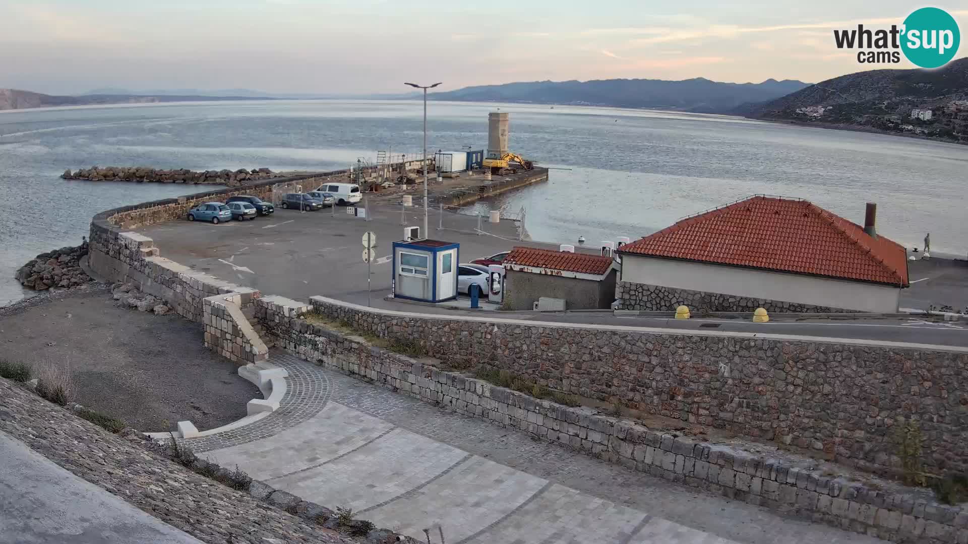 Senj Harbour Webcam – Breakwater & Lighthouse Live View