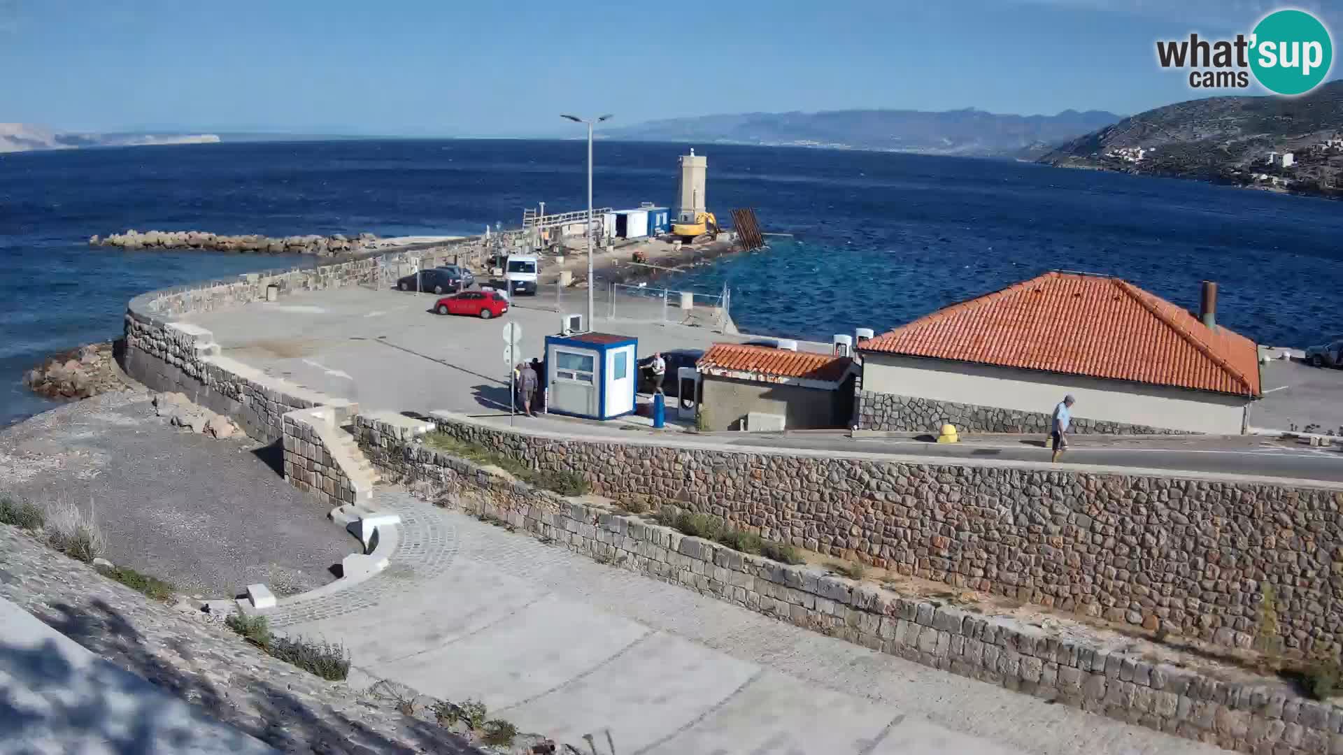 Senj Harbour Webcam – Breakwater & Lighthouse Live View