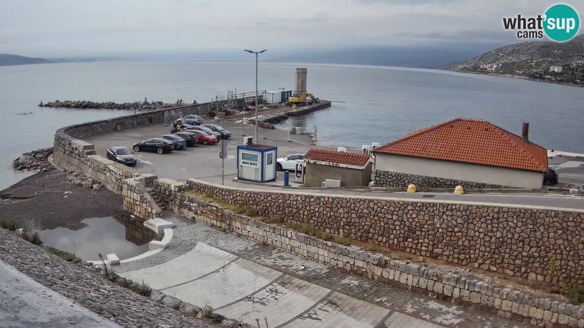 Webcam Porto di Segna – Frangiflutti e Faro in diretta