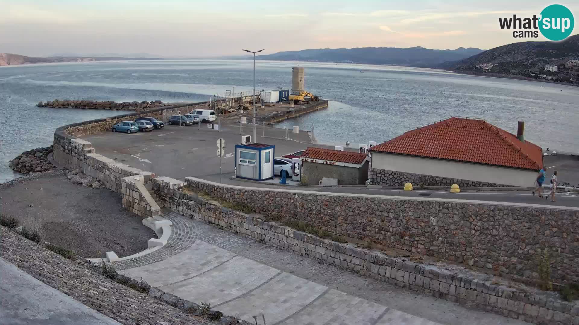 Senj Harbour Webcam – Breakwater & Lighthouse Live View