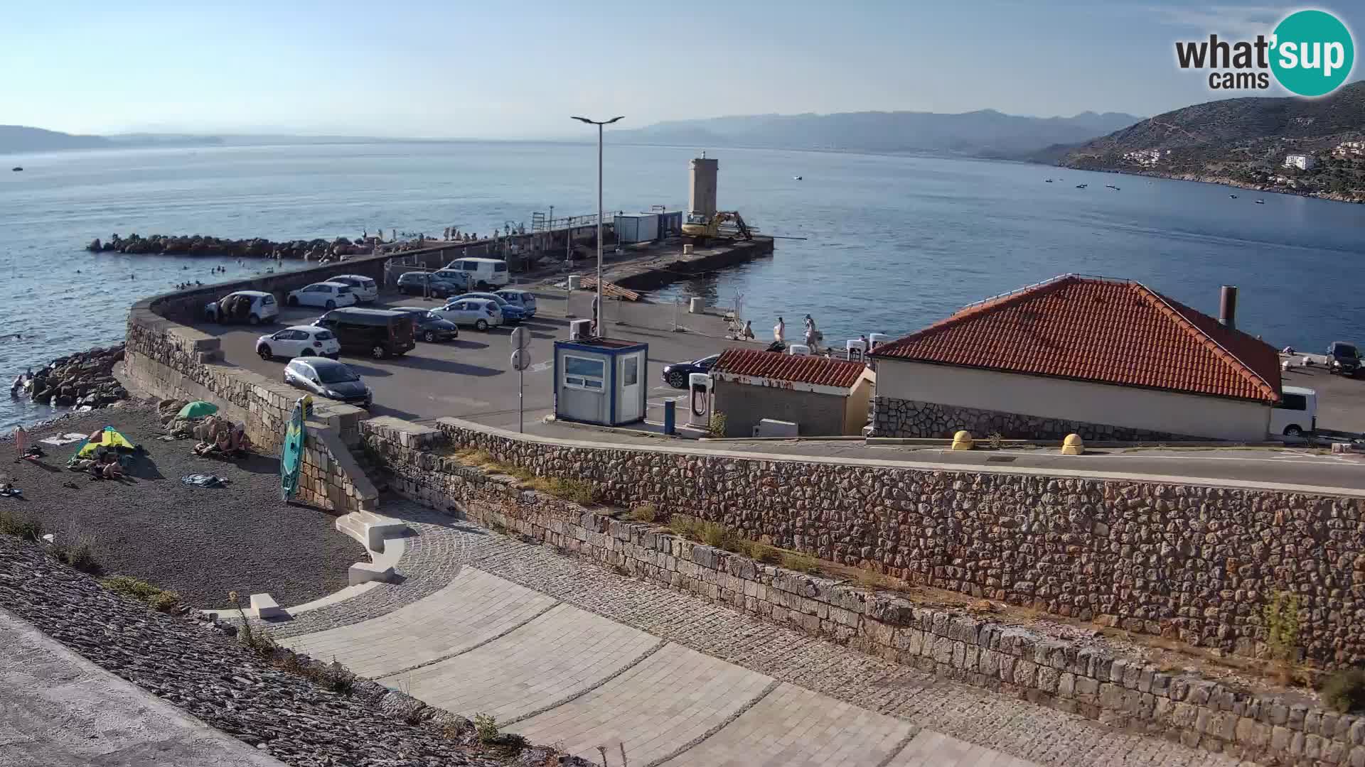 Webcam Porto di Segna – Frangiflutti e Faro in diretta