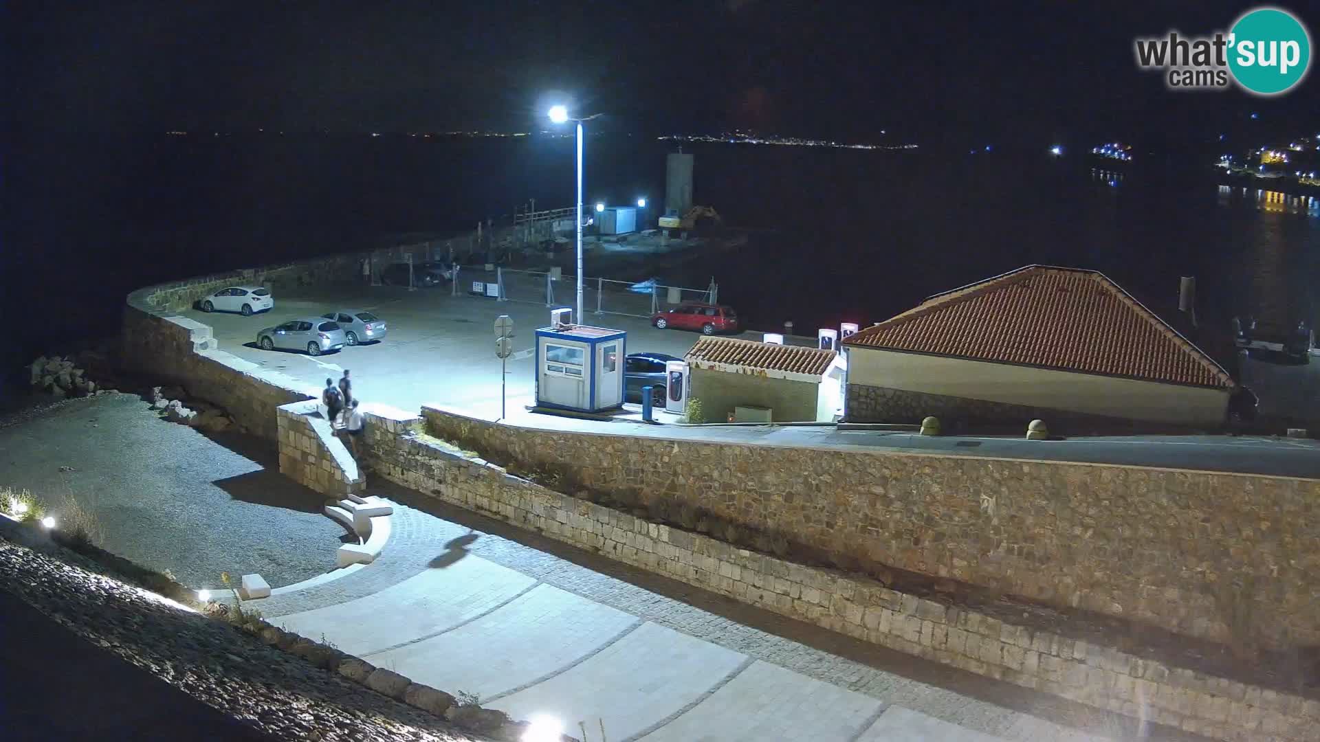 Senj Harbour Webcam – Breakwater & Lighthouse Live View