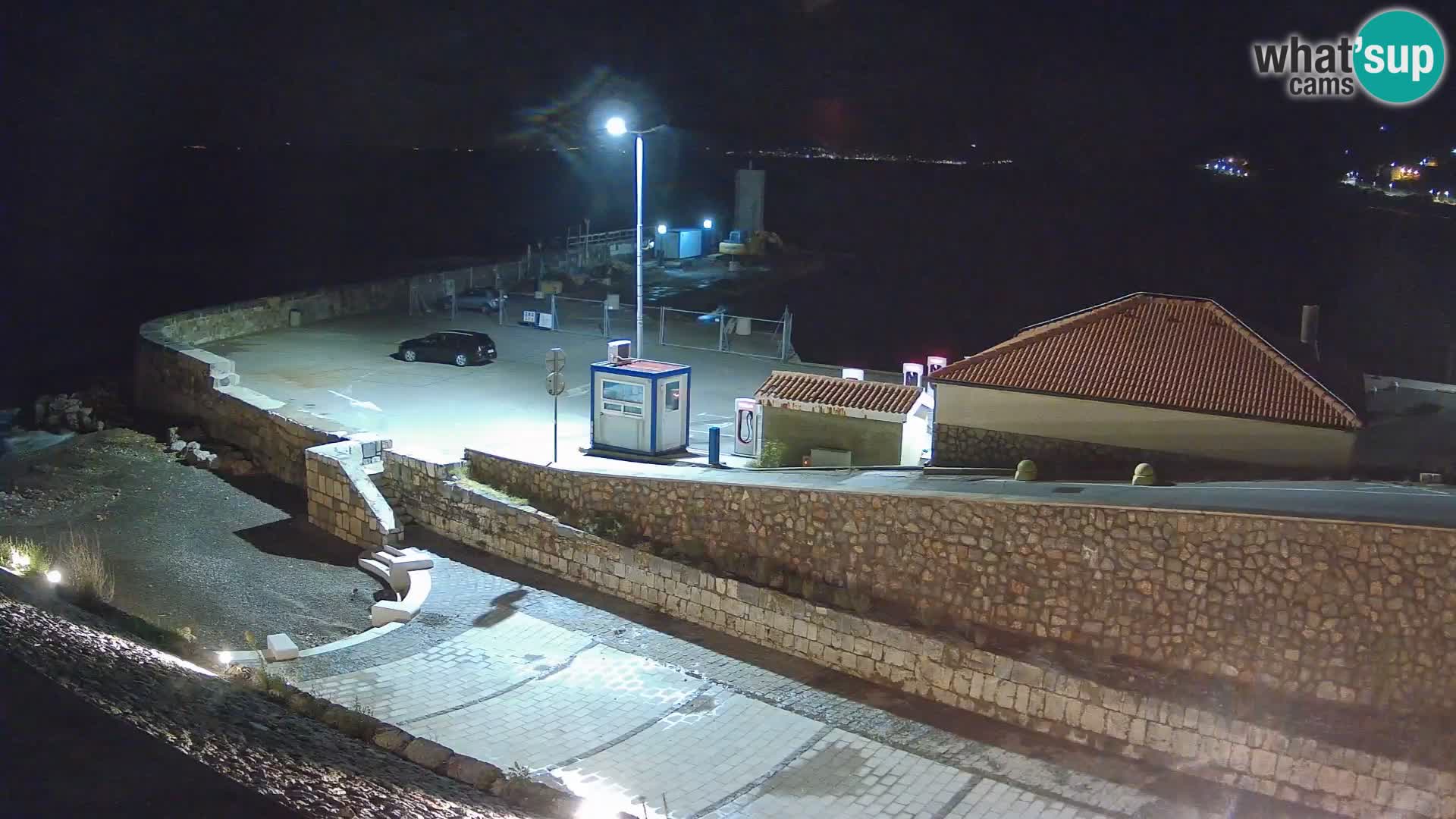 Senj Harbour Webcam – Breakwater & Lighthouse Live View