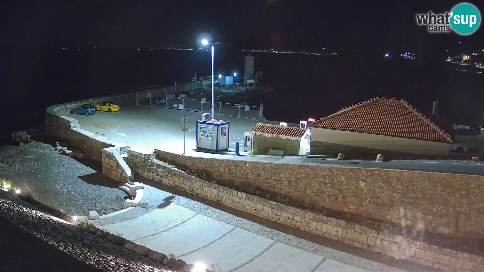 Senj Harbour Webcam – Breakwater & Lighthouse Live View