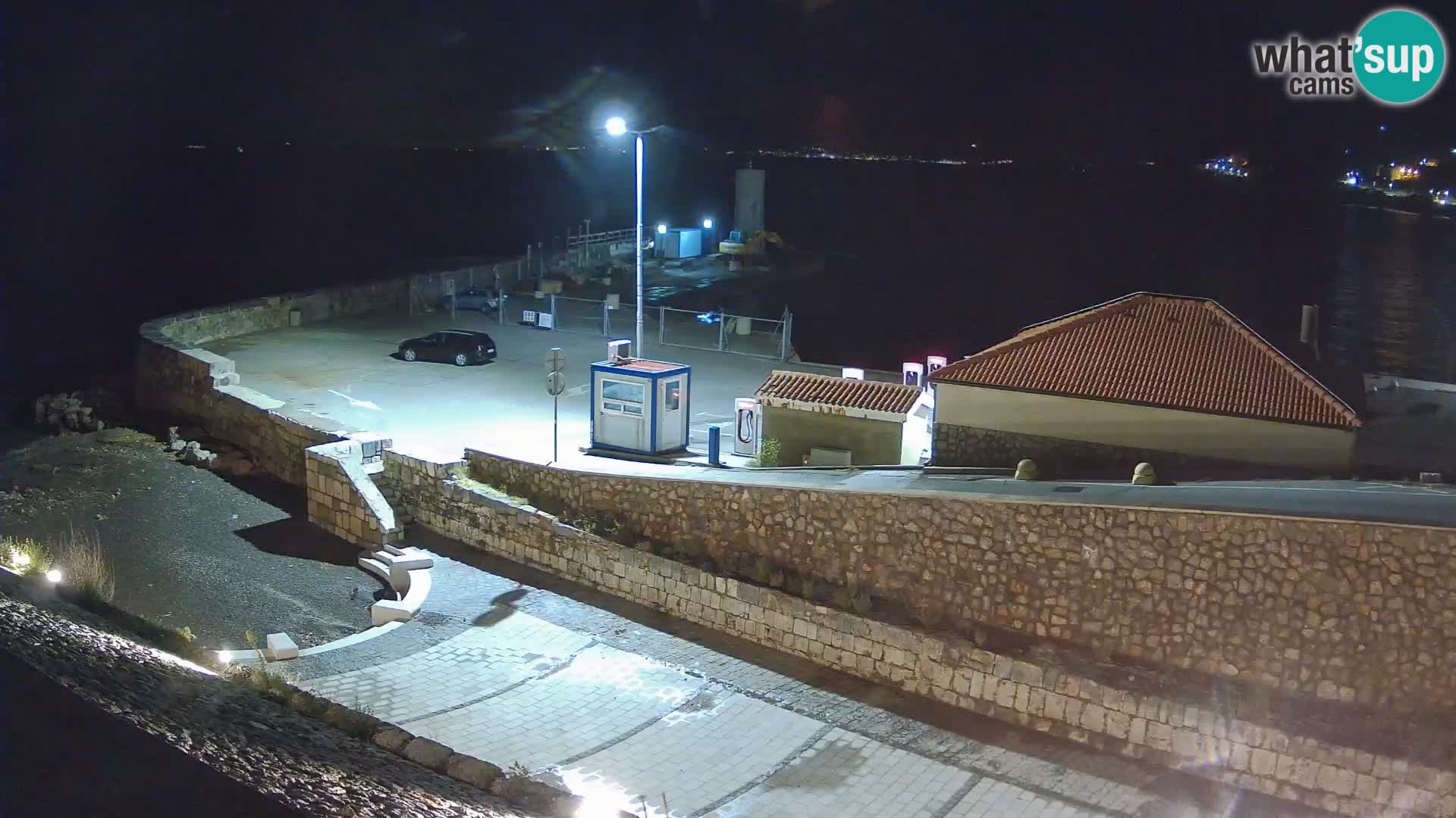 Senj Harbour Webcam – Breakwater & Lighthouse Live View