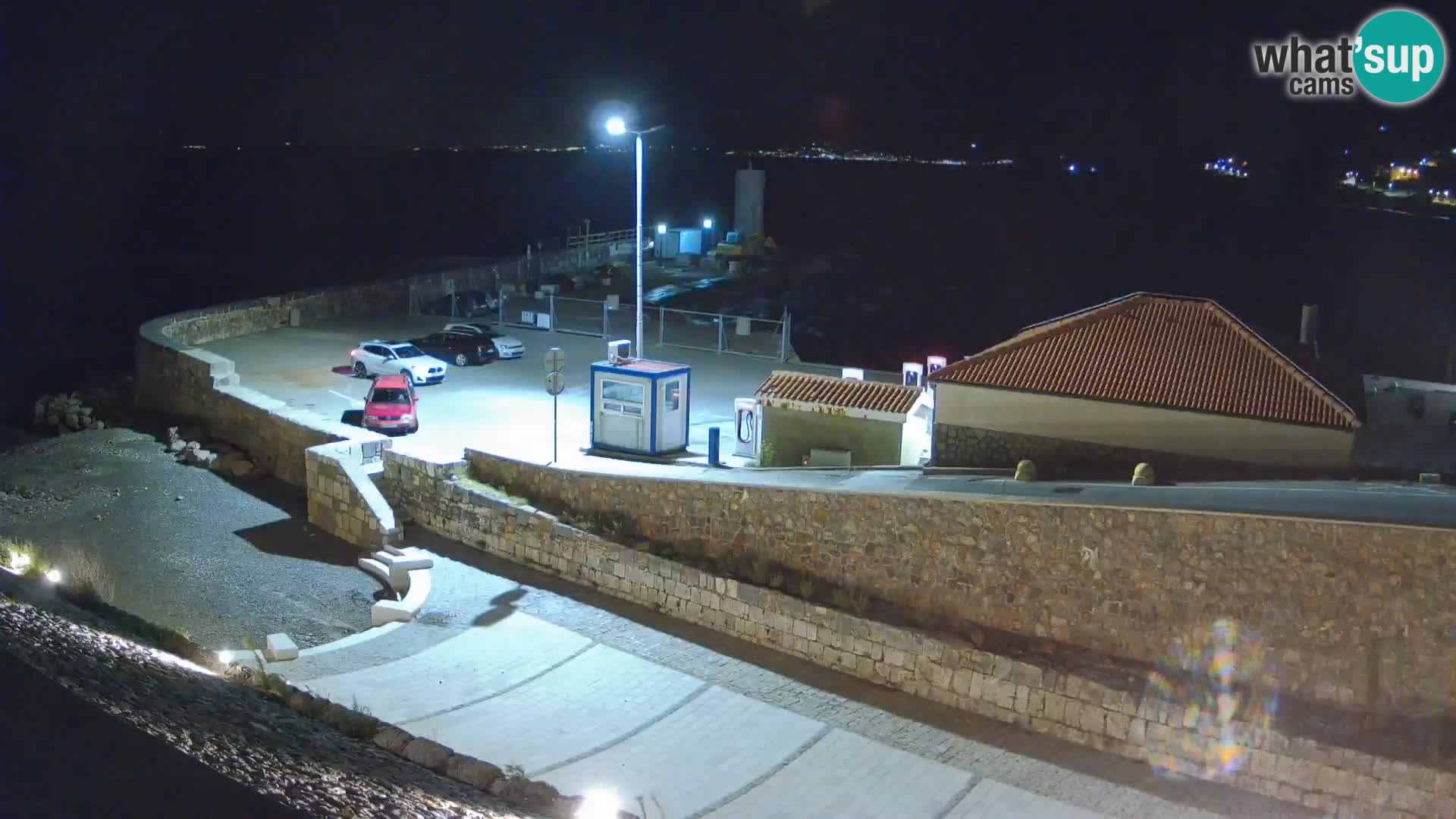 Senj Harbour Webcam – Breakwater & Lighthouse Live View