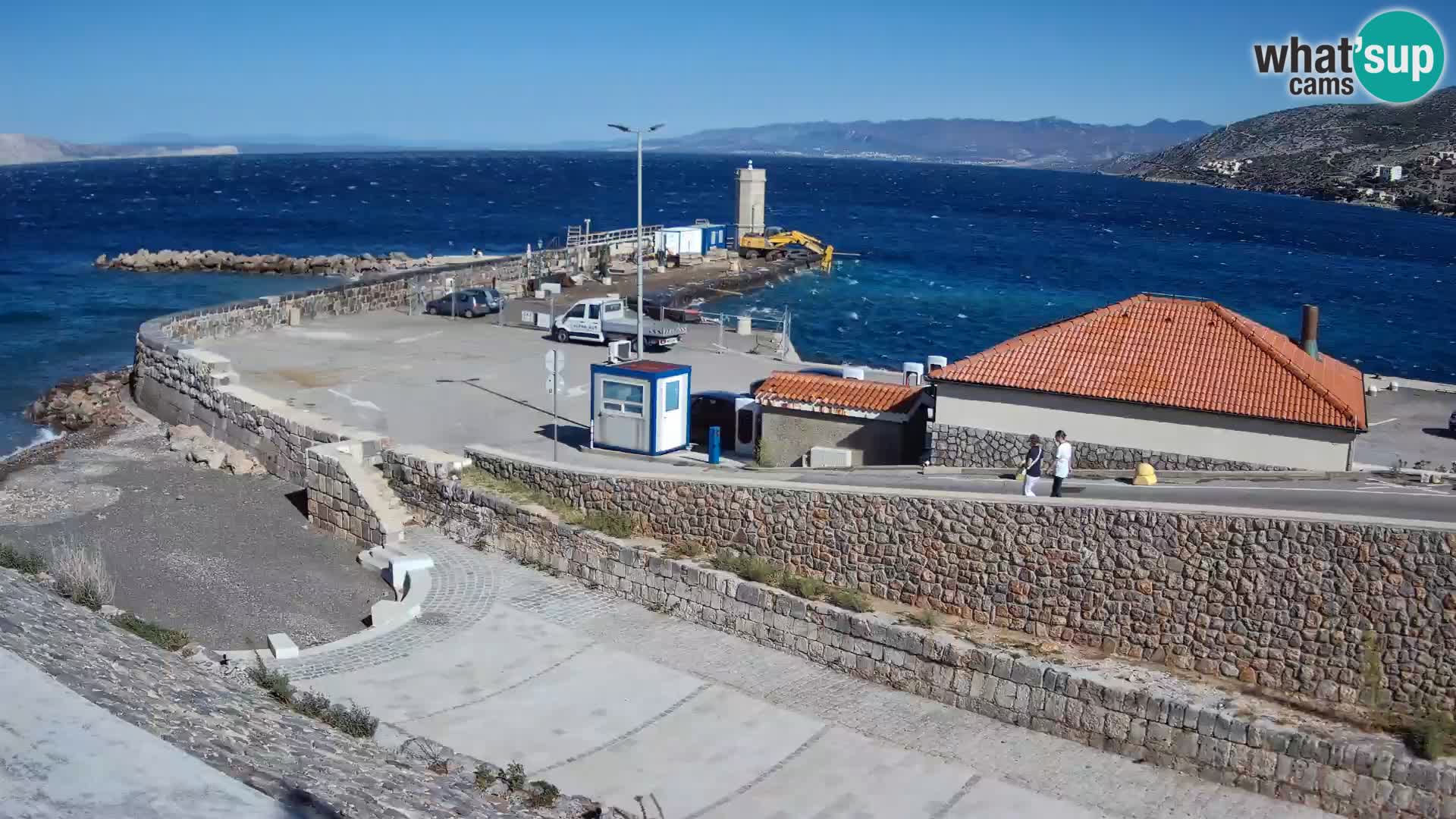 Senj Harbour Webcam – Breakwater & Lighthouse Live View