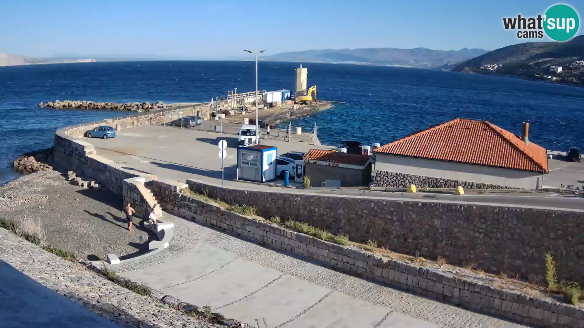 Senj Harbour Webcam – Breakwater & Lighthouse Live View