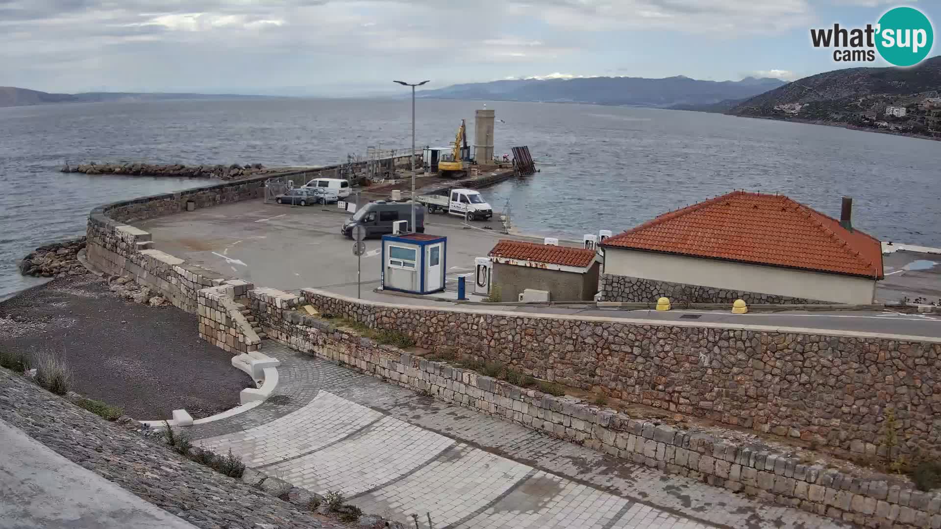 Web kamera Senj luka – Lukobran i svjetionik uživo