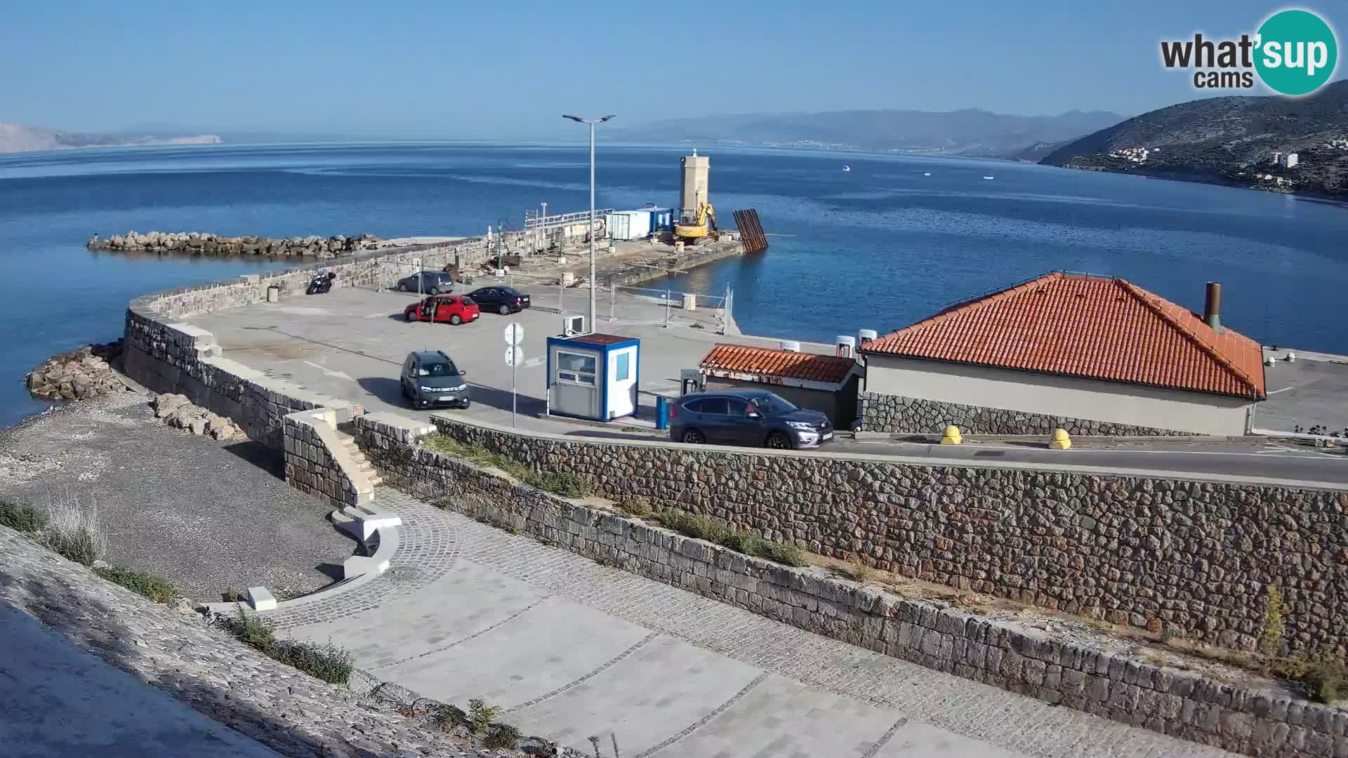 Webcam Porto di Segna – Frangiflutti e Faro in diretta