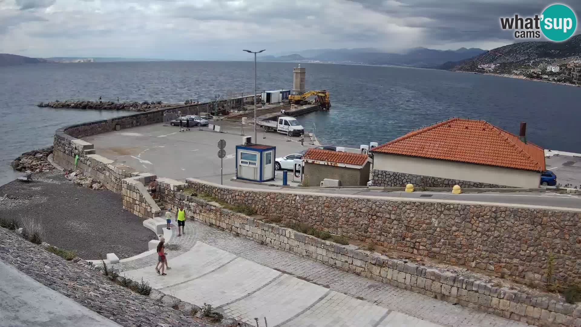 Webcam Porto di Segna – Frangiflutti e Faro in diretta