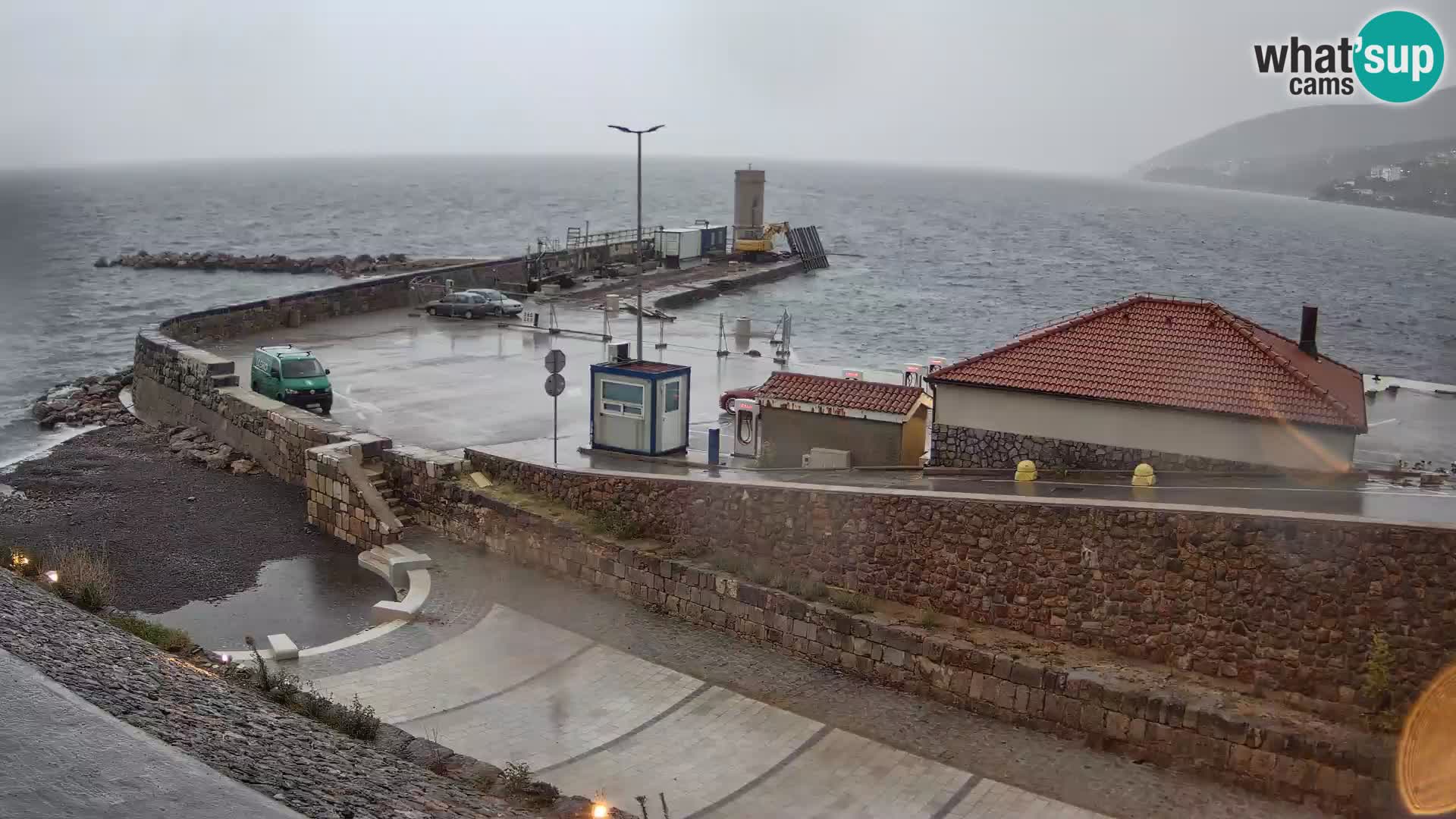 Webcam puerto de Senj – Rompeolas y faro en directo