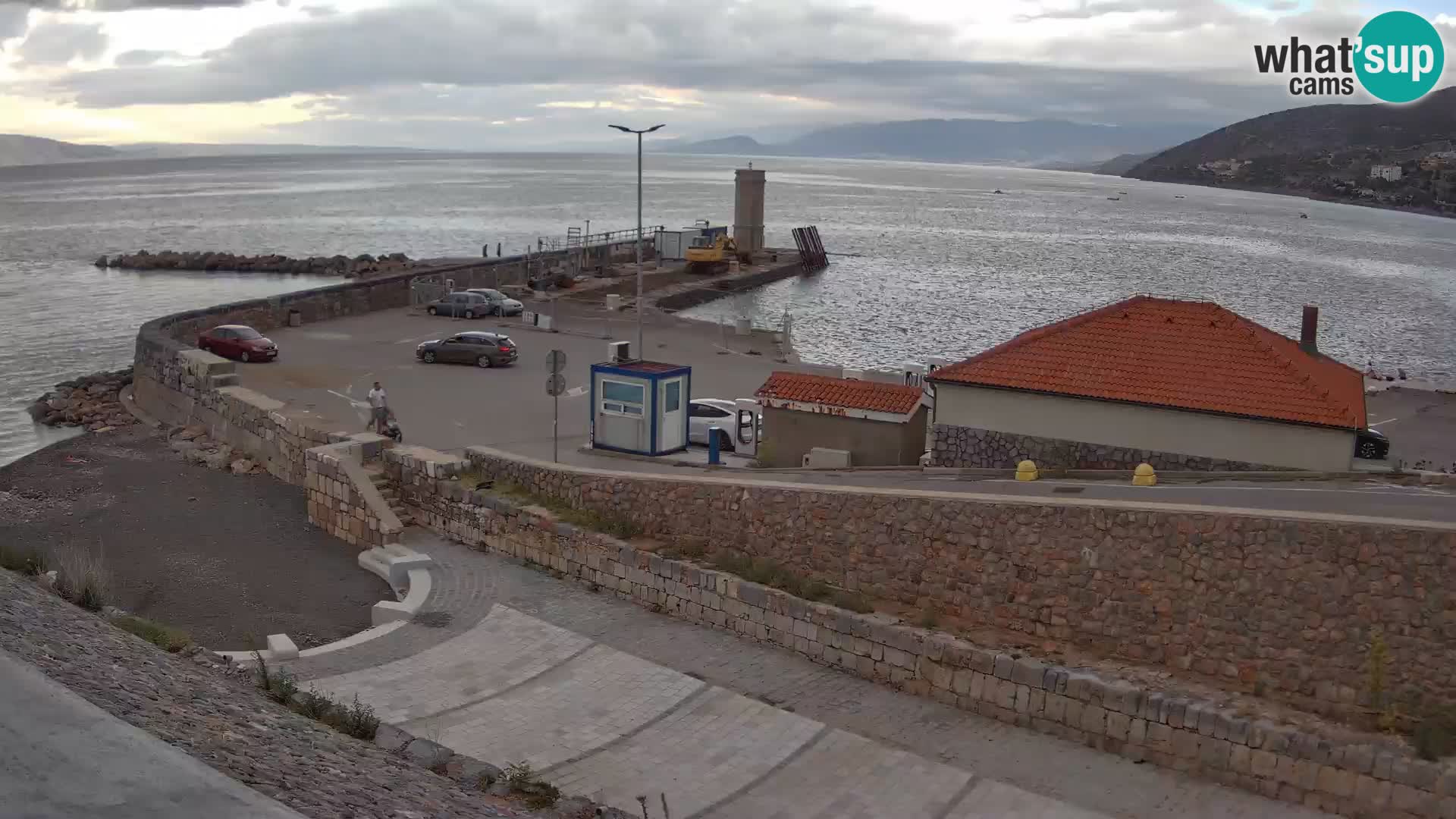 Senj Harbour Webcam – Breakwater & Lighthouse Live View