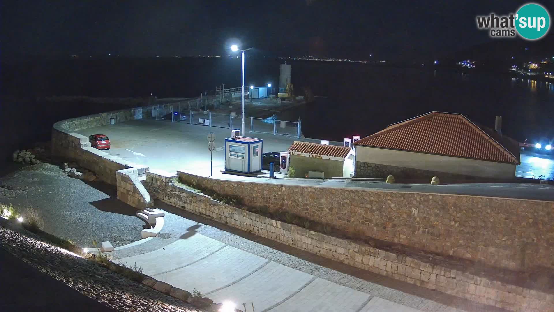 Senj Harbour Webcam – Breakwater & Lighthouse Live View