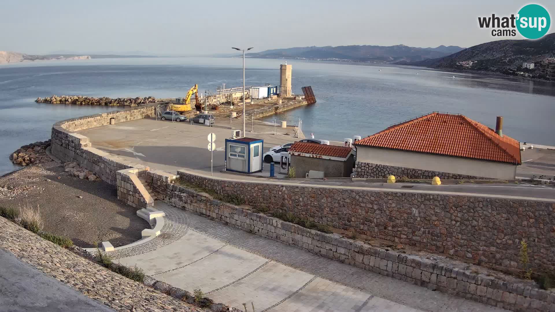 Webcam Porto di Segna – Frangiflutti e Faro in diretta