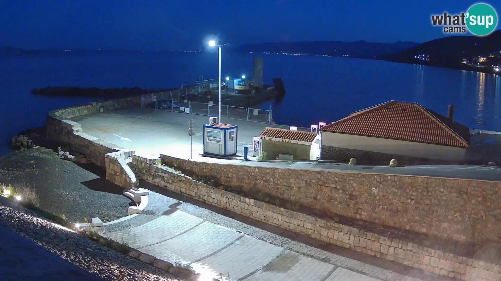 Senj Harbour Webcam – Breakwater & Lighthouse Live View