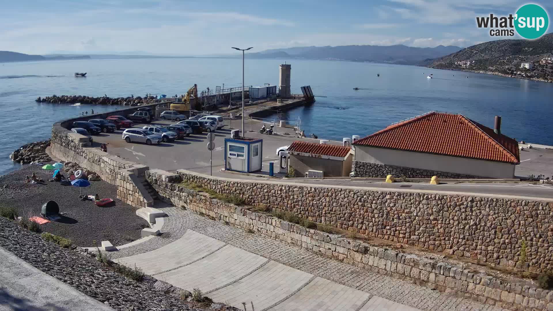 Webcam Porto di Segna – Frangiflutti e Faro in diretta