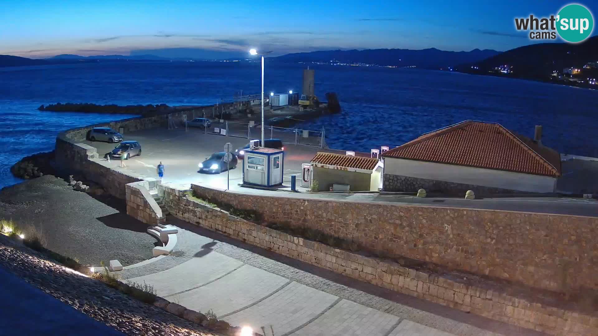 Senj Harbour Webcam – Breakwater & Lighthouse Live View