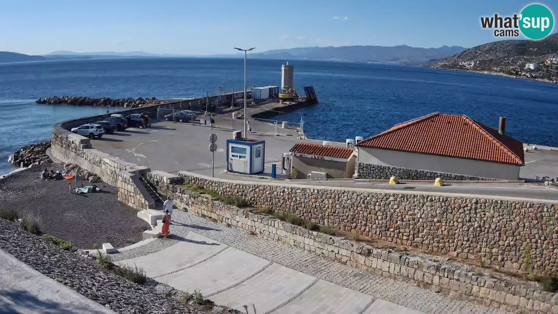 Webcam Porto di Segna – Frangiflutti e Faro in diretta