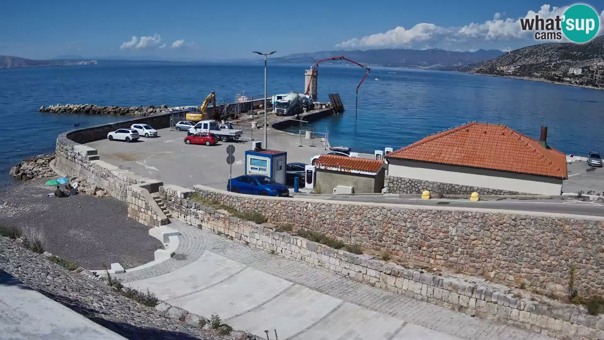 Webcam Porto di Segna – Frangiflutti e Faro in diretta