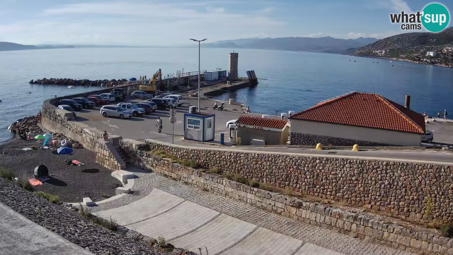Senj Harbour Webcam – Breakwater & Lighthouse Live View