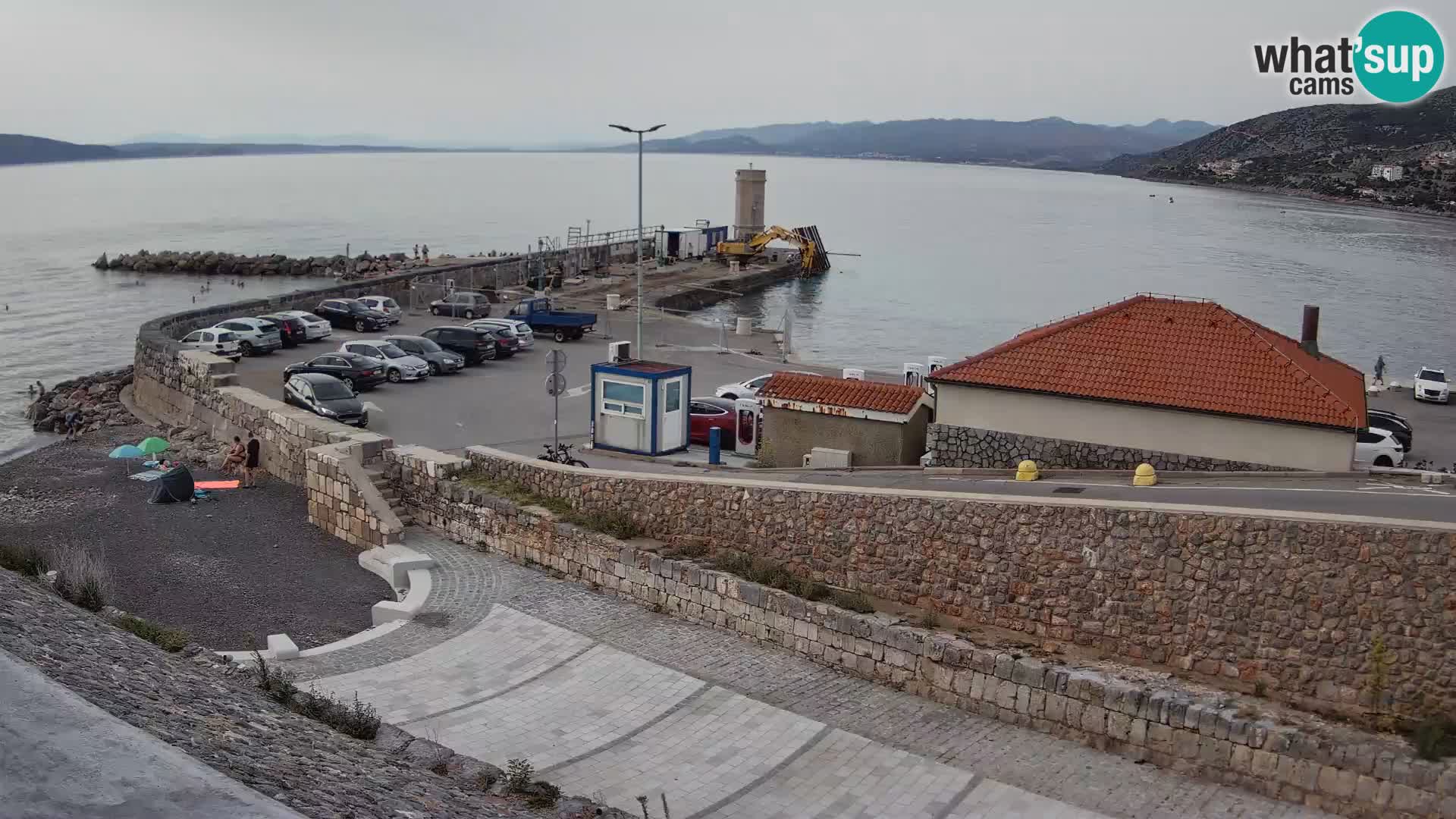 Webcam Porto di Segna – Frangiflutti e Faro in diretta