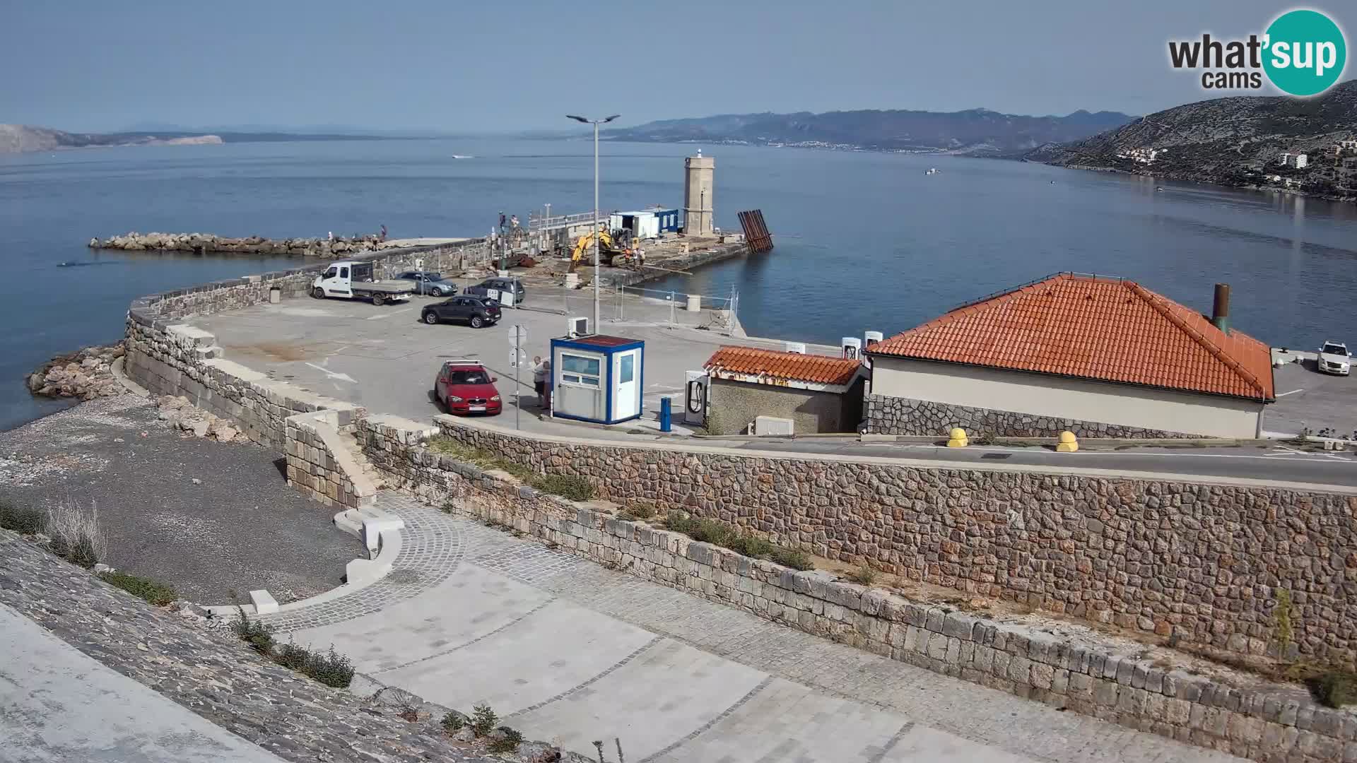 Webcam Porto di Segna – Frangiflutti e Faro in diretta