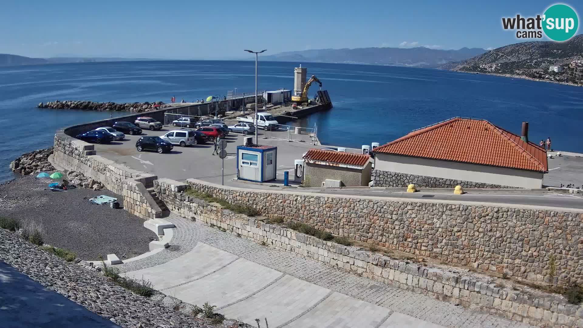 Webcam Porto di Segna – Frangiflutti e Faro in diretta