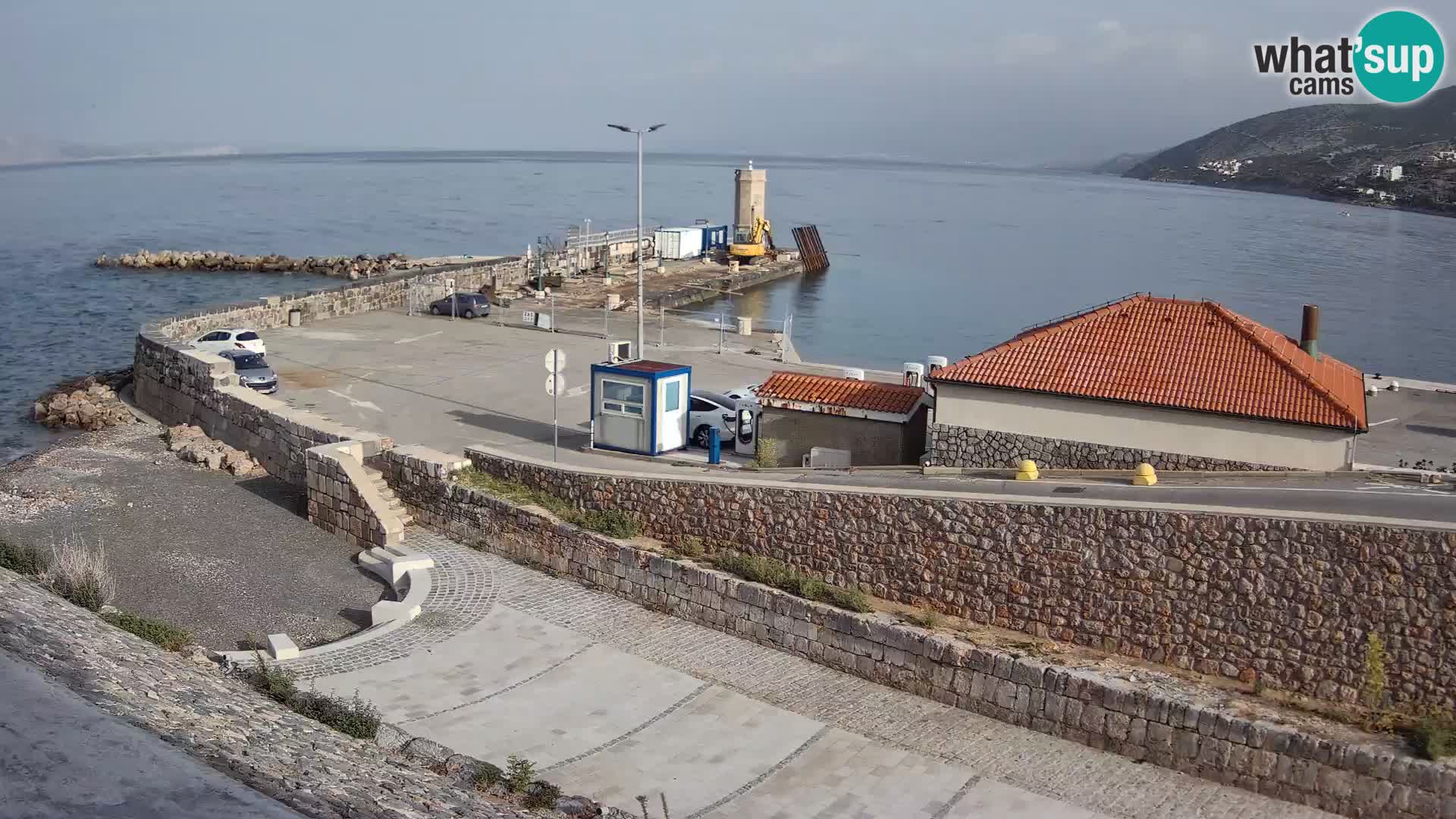 Senj Harbour Webcam – Breakwater & Lighthouse Live View