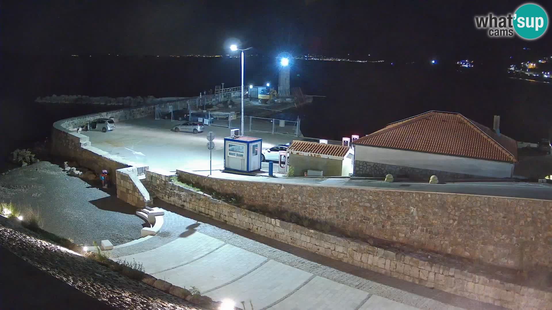 Web kamera Senj luka – Lukobran i svjetionik uživo