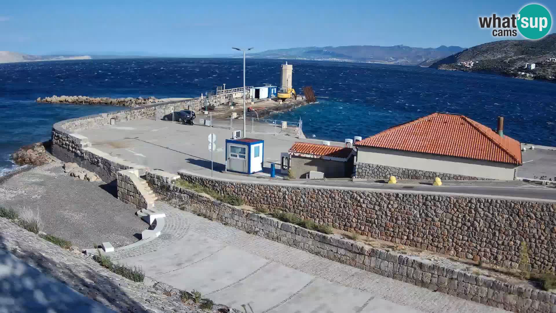 Senj Harbour Webcam – Breakwater & Lighthouse Live View