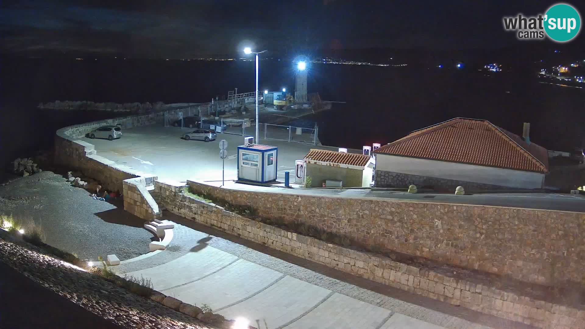 Senj Harbour Webcam – Breakwater & Lighthouse Live View