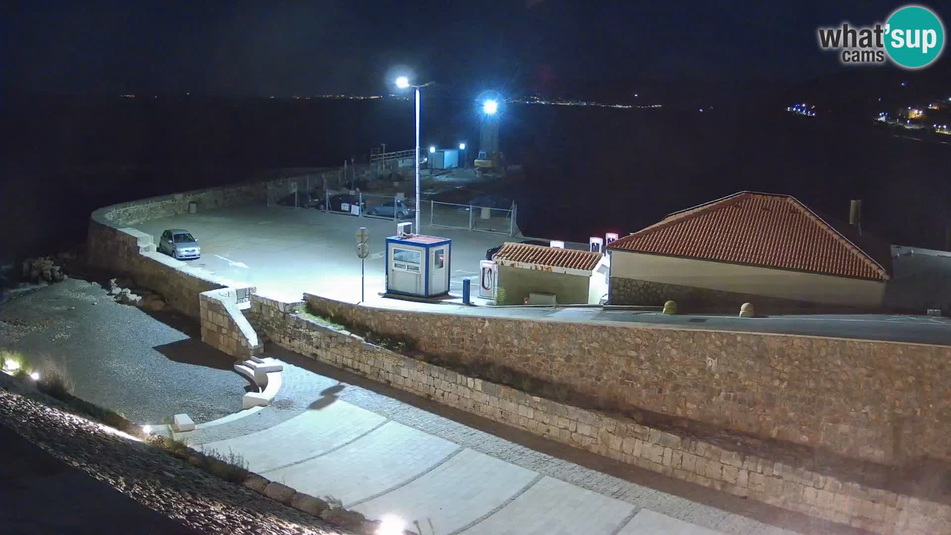 Senj Harbour Webcam – Breakwater & Lighthouse Live View