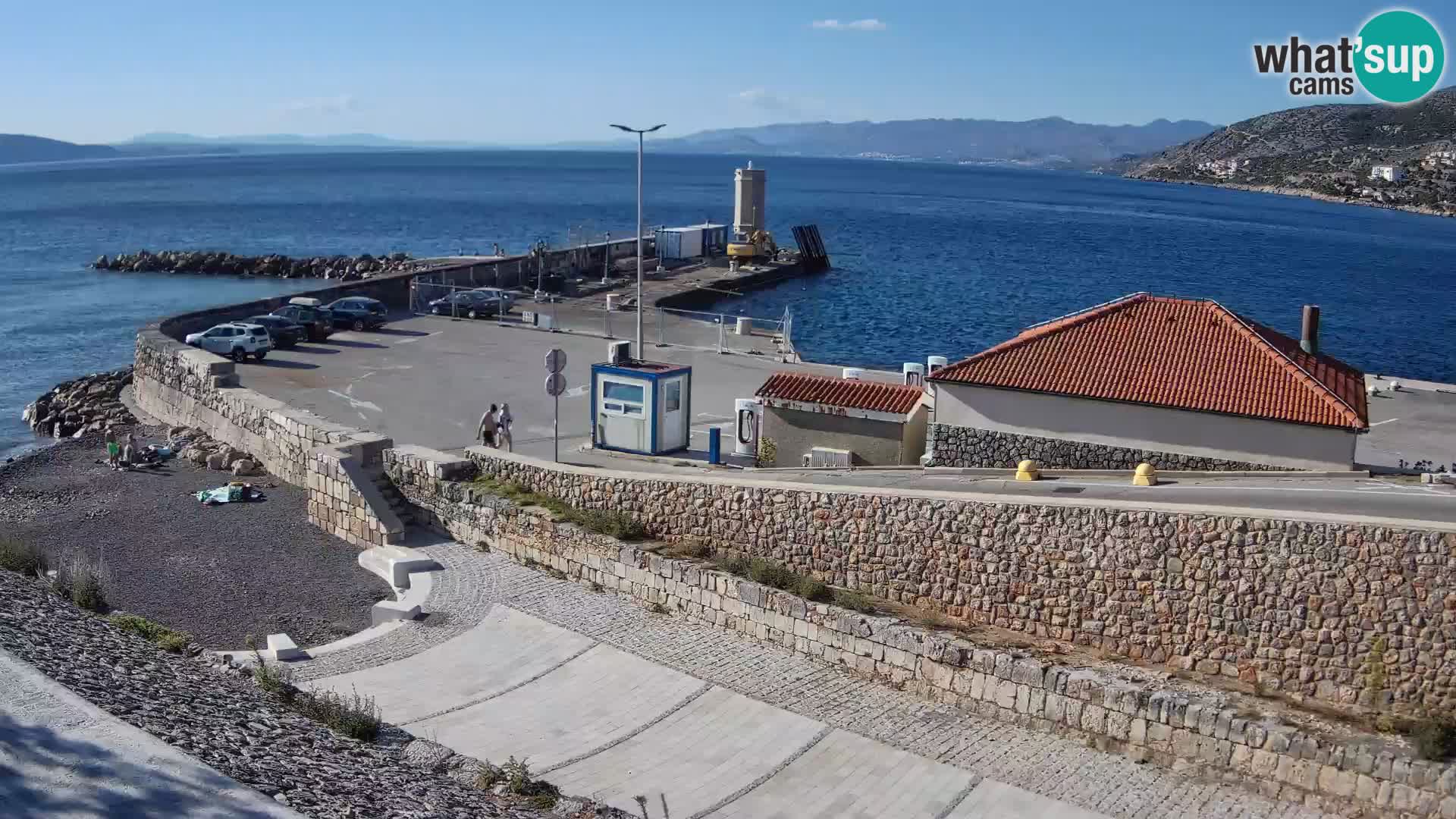 Senj Harbour Webcam – Breakwater & Lighthouse Live View