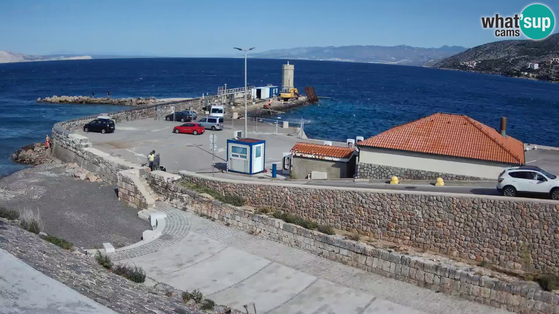 Senj Harbour Webcam – Breakwater & Lighthouse Live View