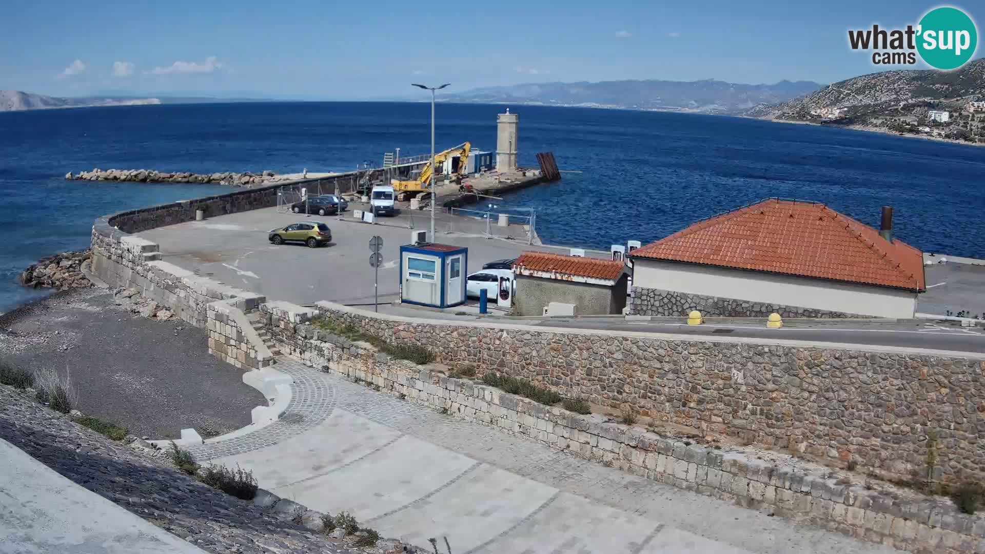 Webcam Porto di Segna – Frangiflutti e Faro in diretta