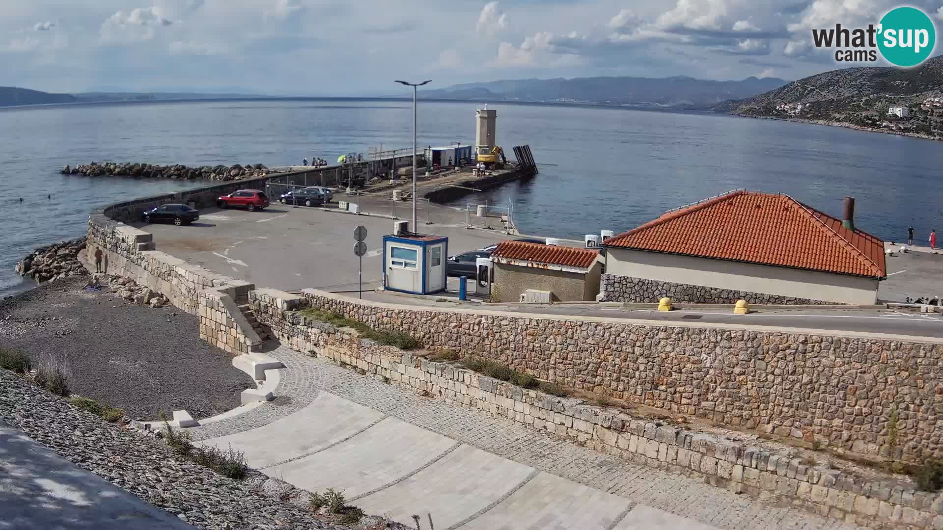Senj Harbour Webcam – Breakwater & Lighthouse Live View