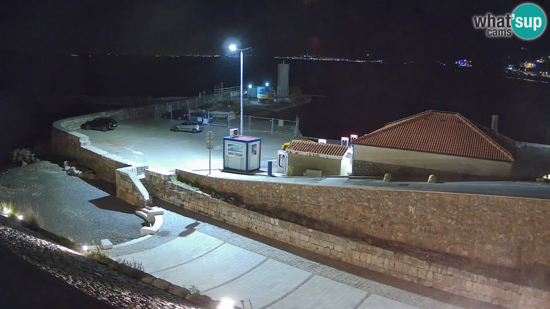 Senj Harbour Webcam – Breakwater & Lighthouse Live View