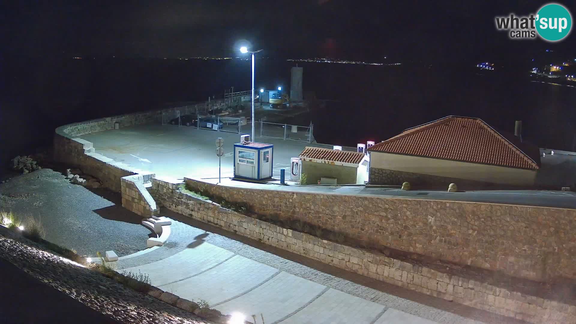 Senj Harbour Webcam – Breakwater & Lighthouse Live View