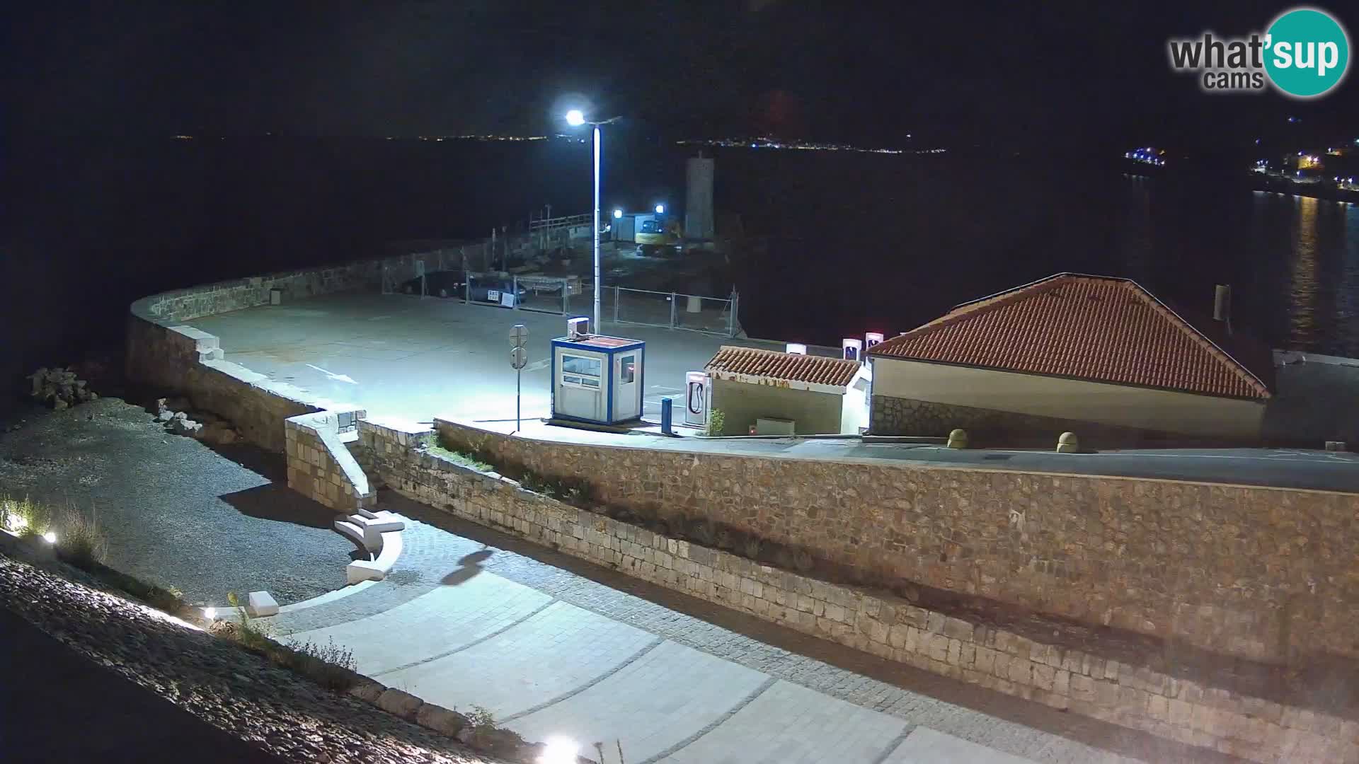 Senj Harbour Webcam – Breakwater & Lighthouse Live View