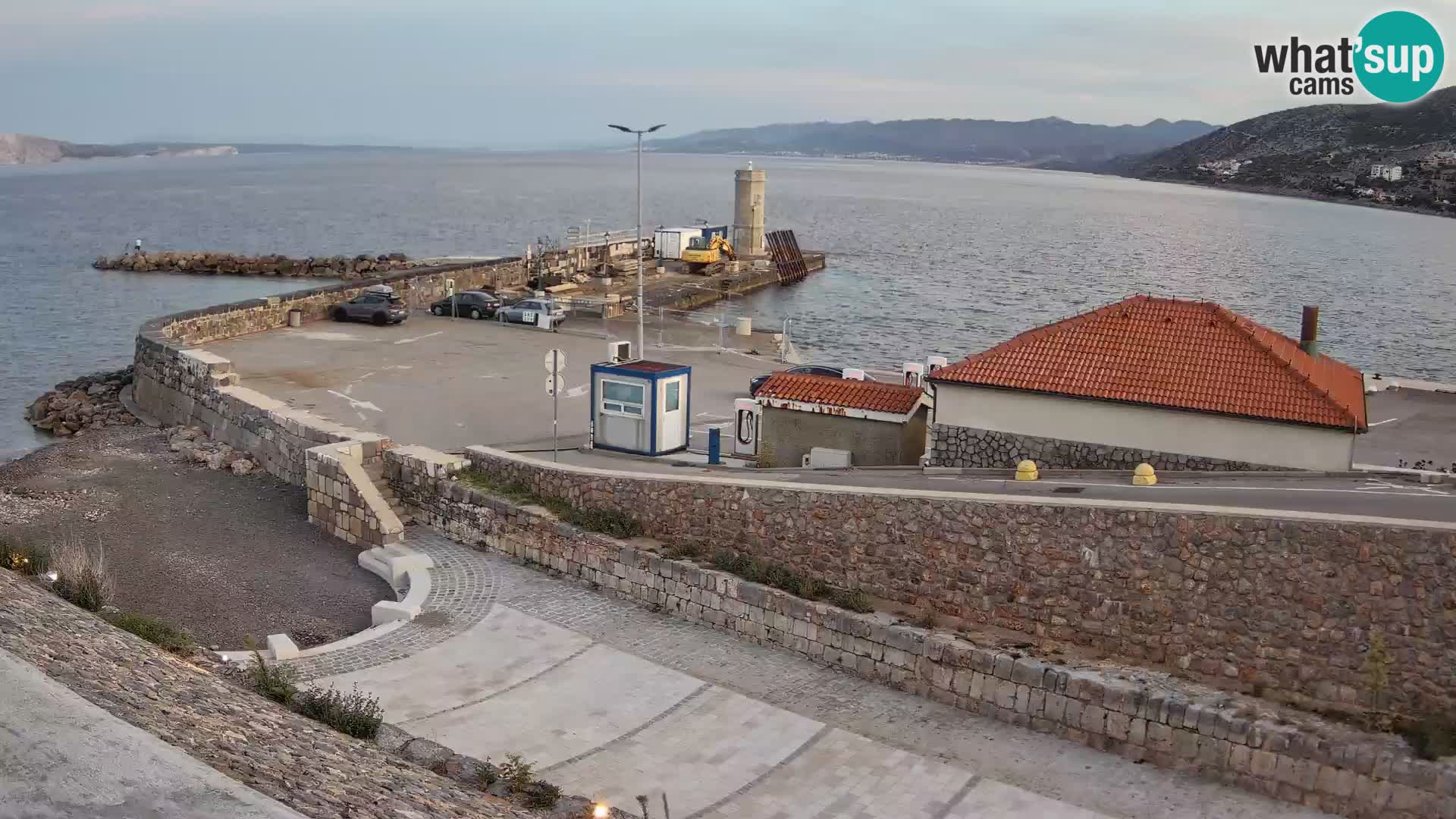 Senj Harbour Webcam – Breakwater & Lighthouse Live View