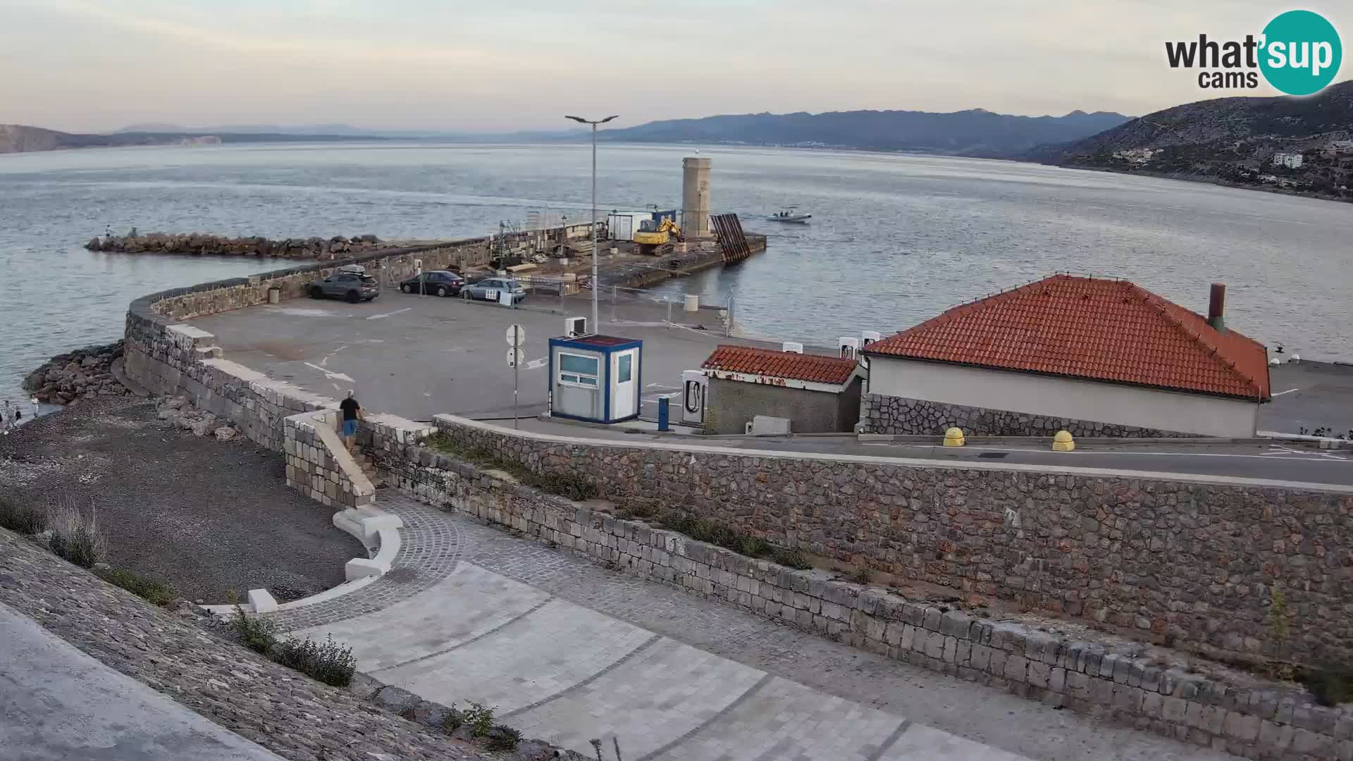 Senj Harbour Webcam – Breakwater & Lighthouse Live View