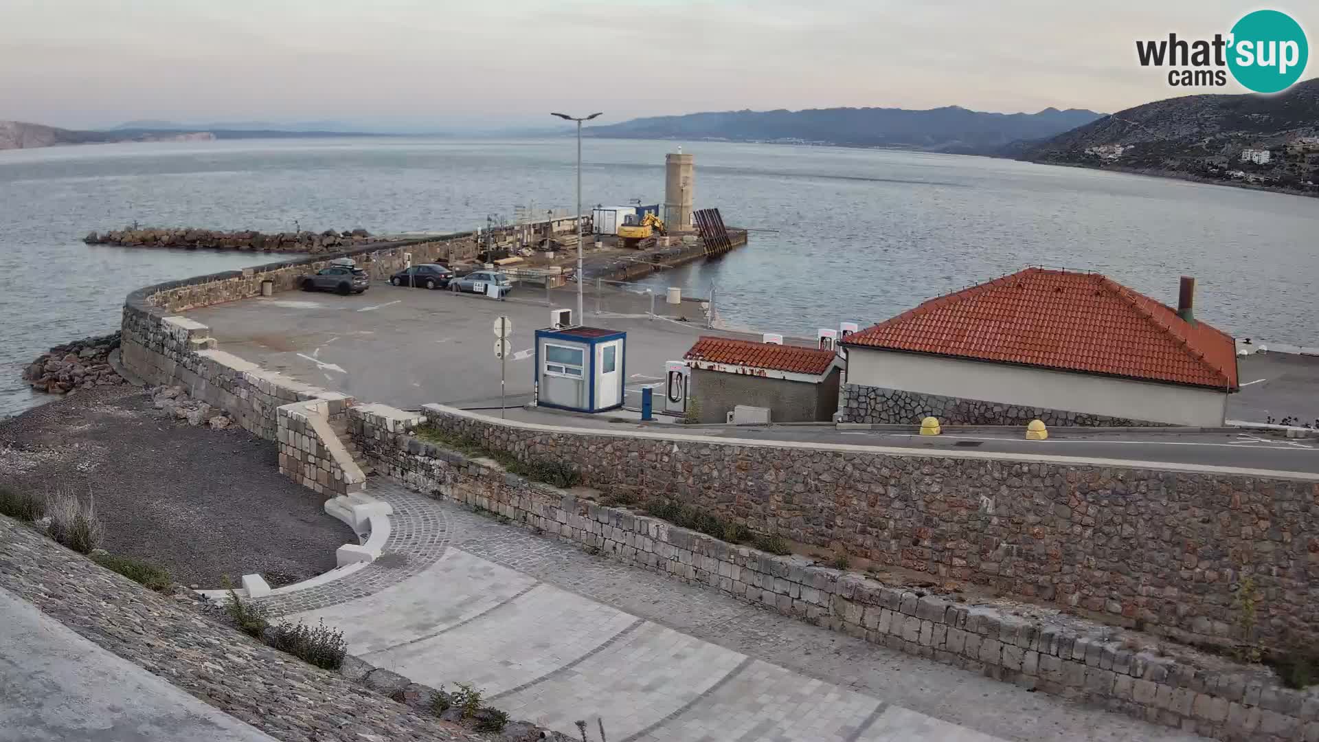 Senj Harbour Webcam – Breakwater & Lighthouse Live View