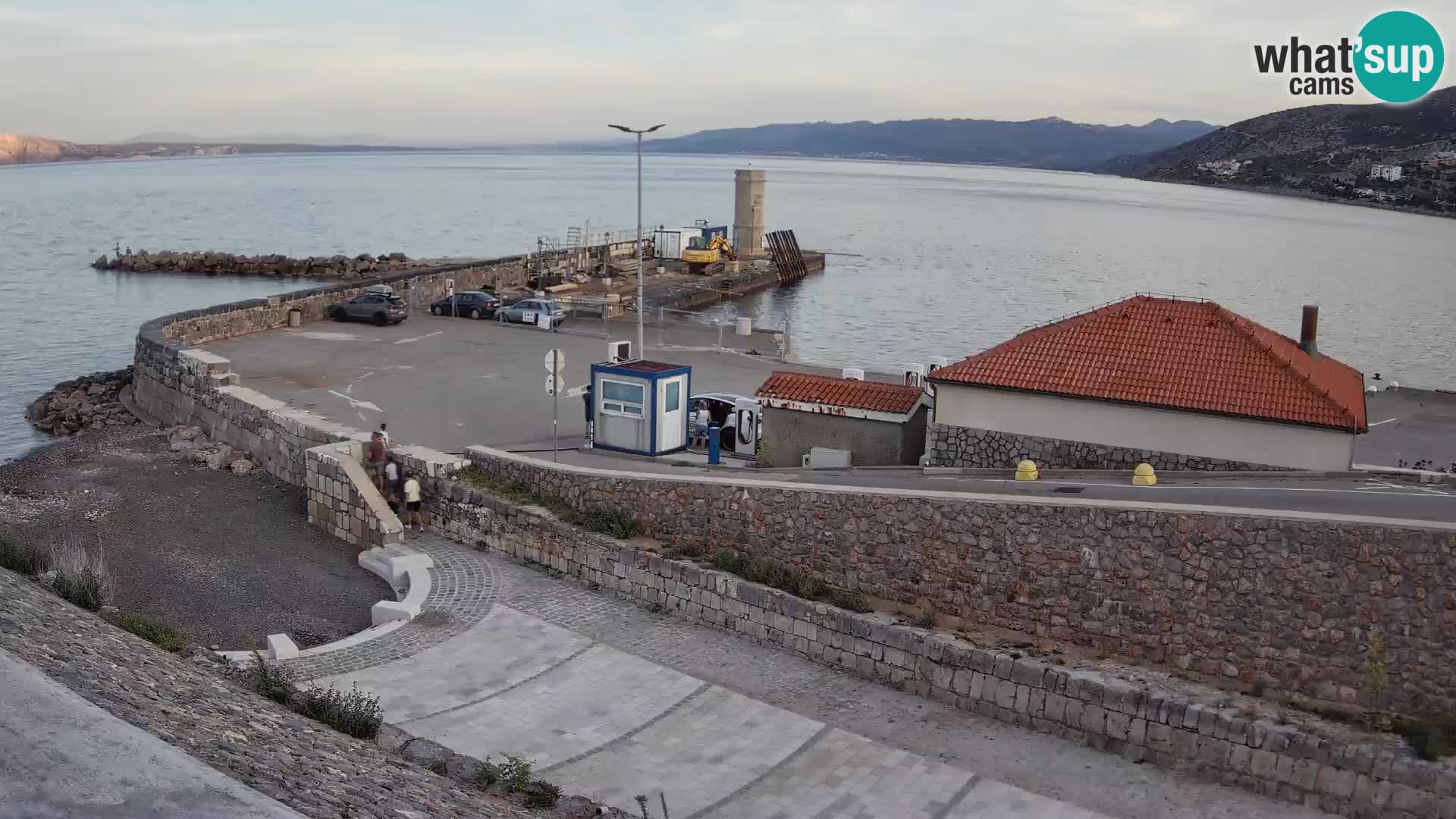 Senj Harbour Webcam – Breakwater & Lighthouse Live View