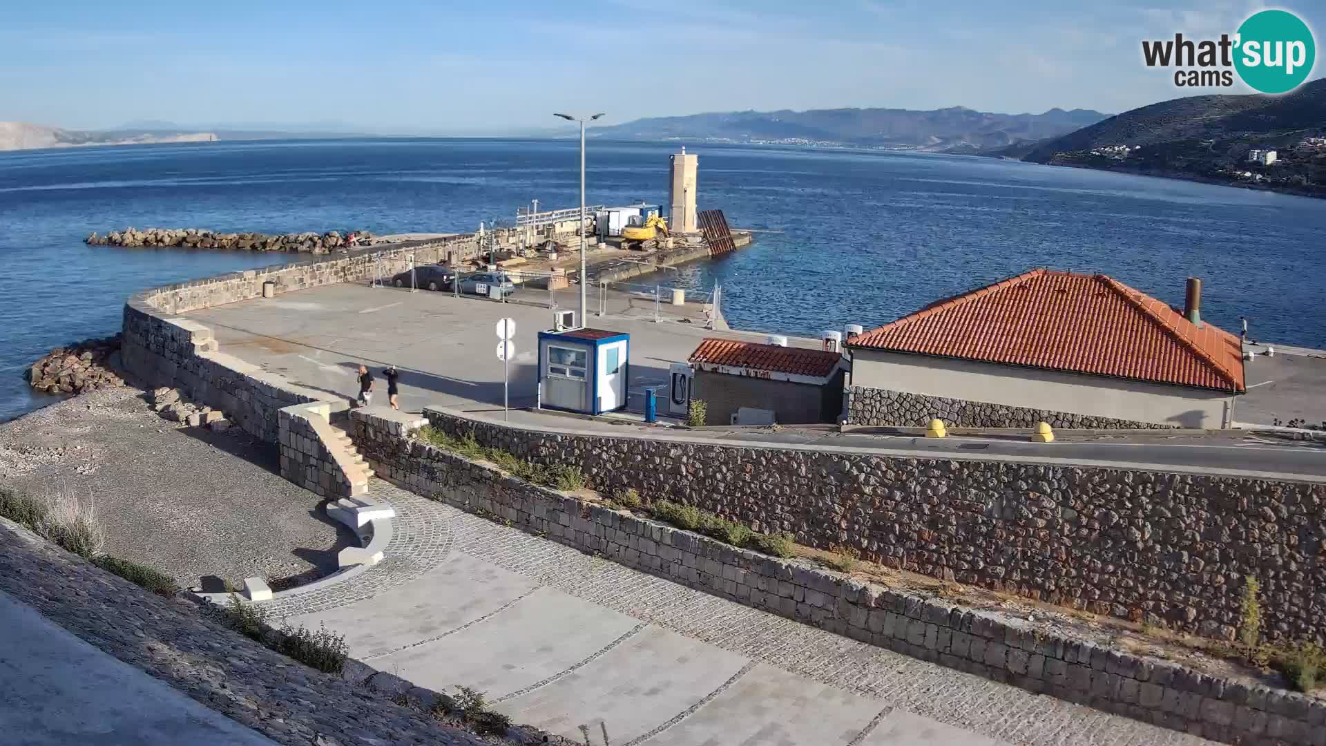 Senj Harbour Webcam – Breakwater & Lighthouse Live View